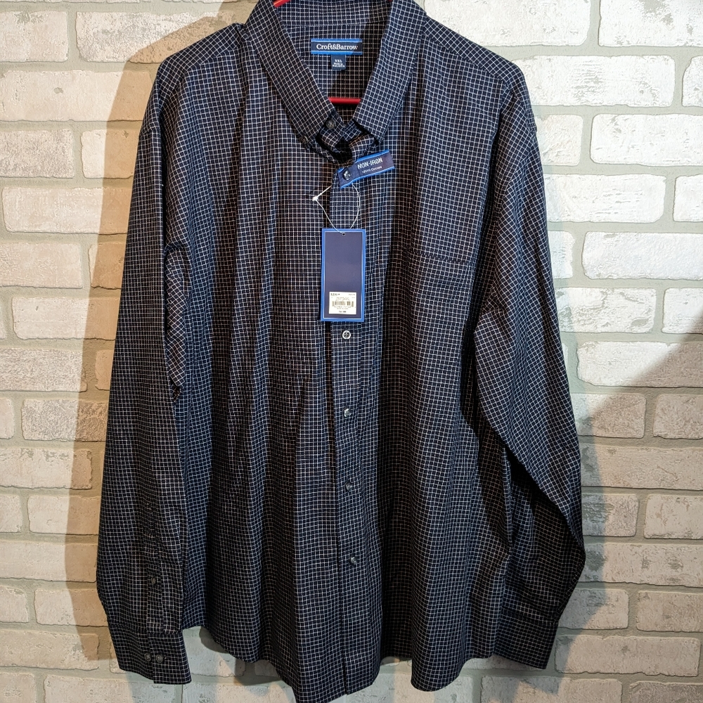 🆕 Croft and Barrow shirt, XXL, NEW with tags